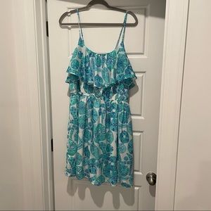 Lilly Pulitzer for Target Sea Urchin Flounce Dress Size XL